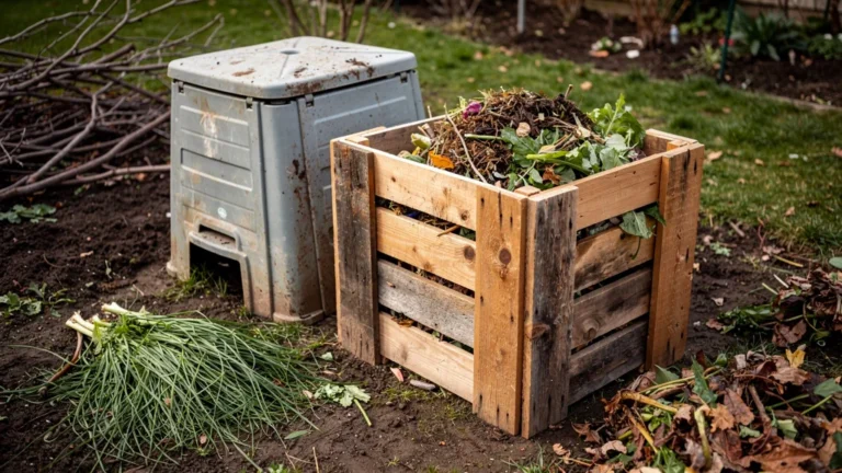 Composteur en bois ou en plastique : celui qui a tenu chez moi