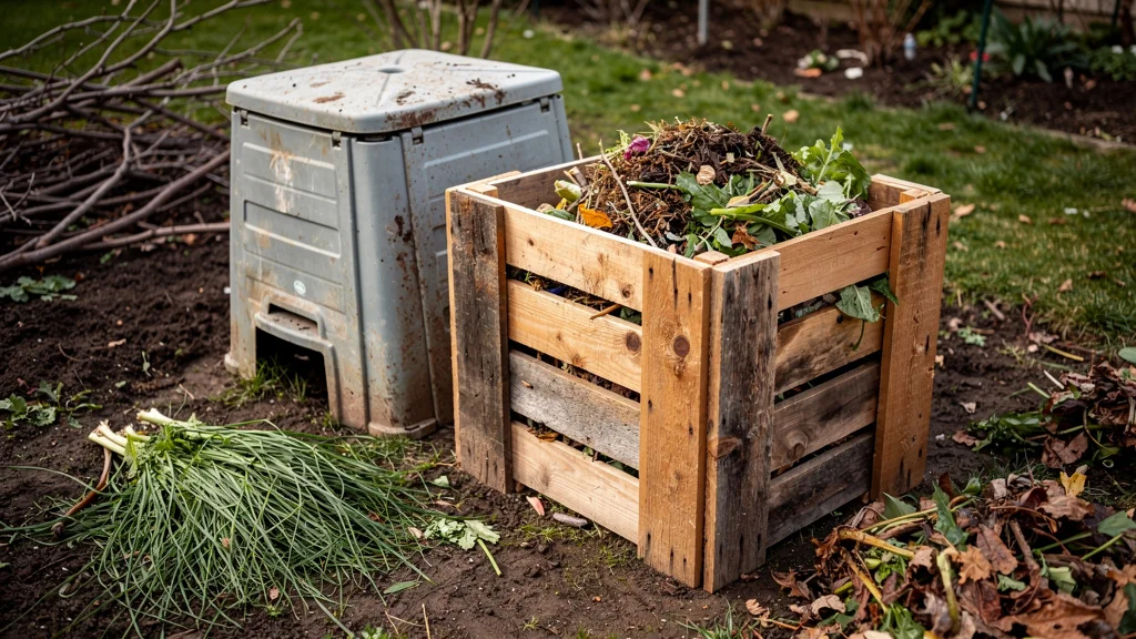 Composteur en bois ou en plastique : celui qui a tenu chez moi